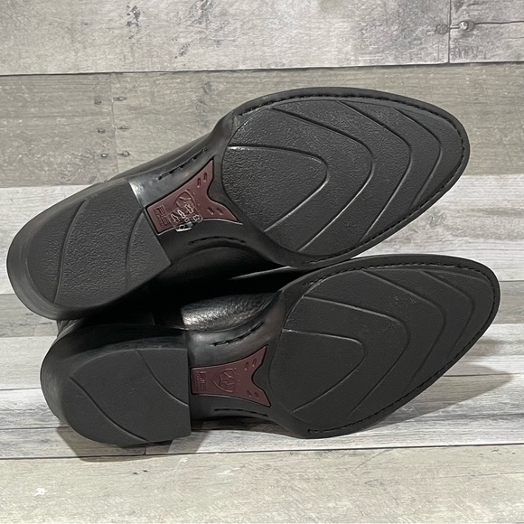 Ariat Men's Heritage R Toe Western Boot - Black - Sz - 9D .US - Picture 12 of 12